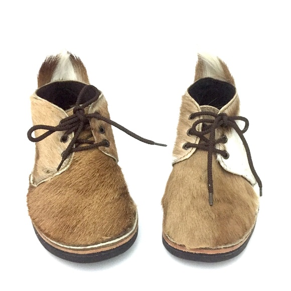 Brother Vellies Fur Erongo Springbok Shoes - RARE - Picture 4 of 8